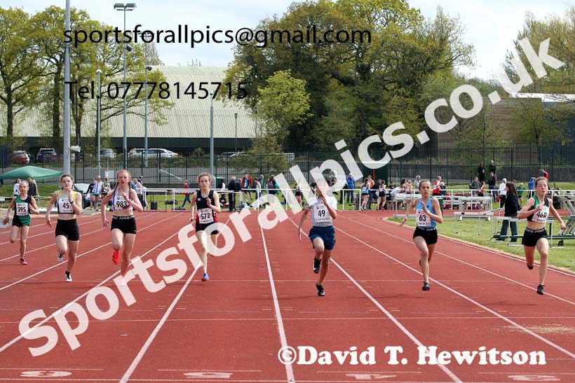200 metres, 2021 NECAA Middlesbrough Open Meting, Sunday, May 9th. Photo: David T. Hewitson/Sports for All Pics